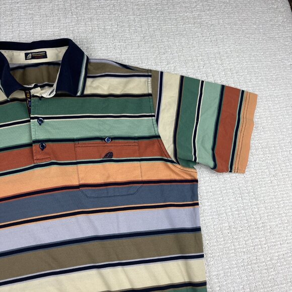Green Coast Yachting Outfits Lined Color Polo Pure Cotton Sz Made in Italy Read* - Picture 4 of 15